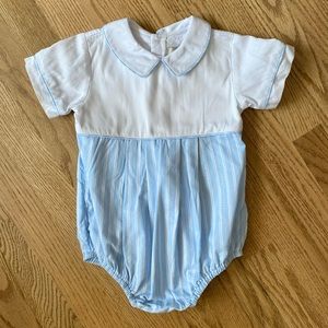 Smockingbird toddler boys bubble romper, 2T